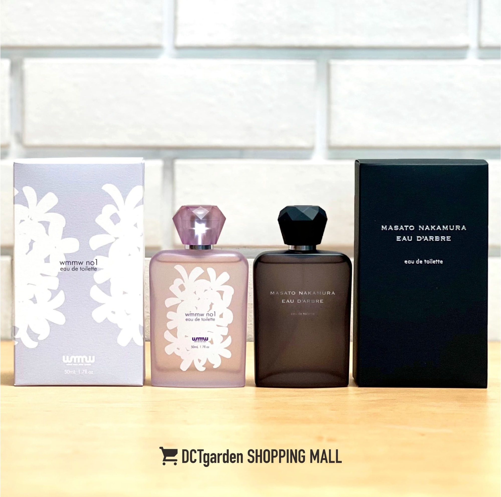 wmmw no1 eau de toiletto」「MASATO NAKAMURA EAU D'ARBRE」パッケージリニューアル |  DCTgarden SHOPPING MALL