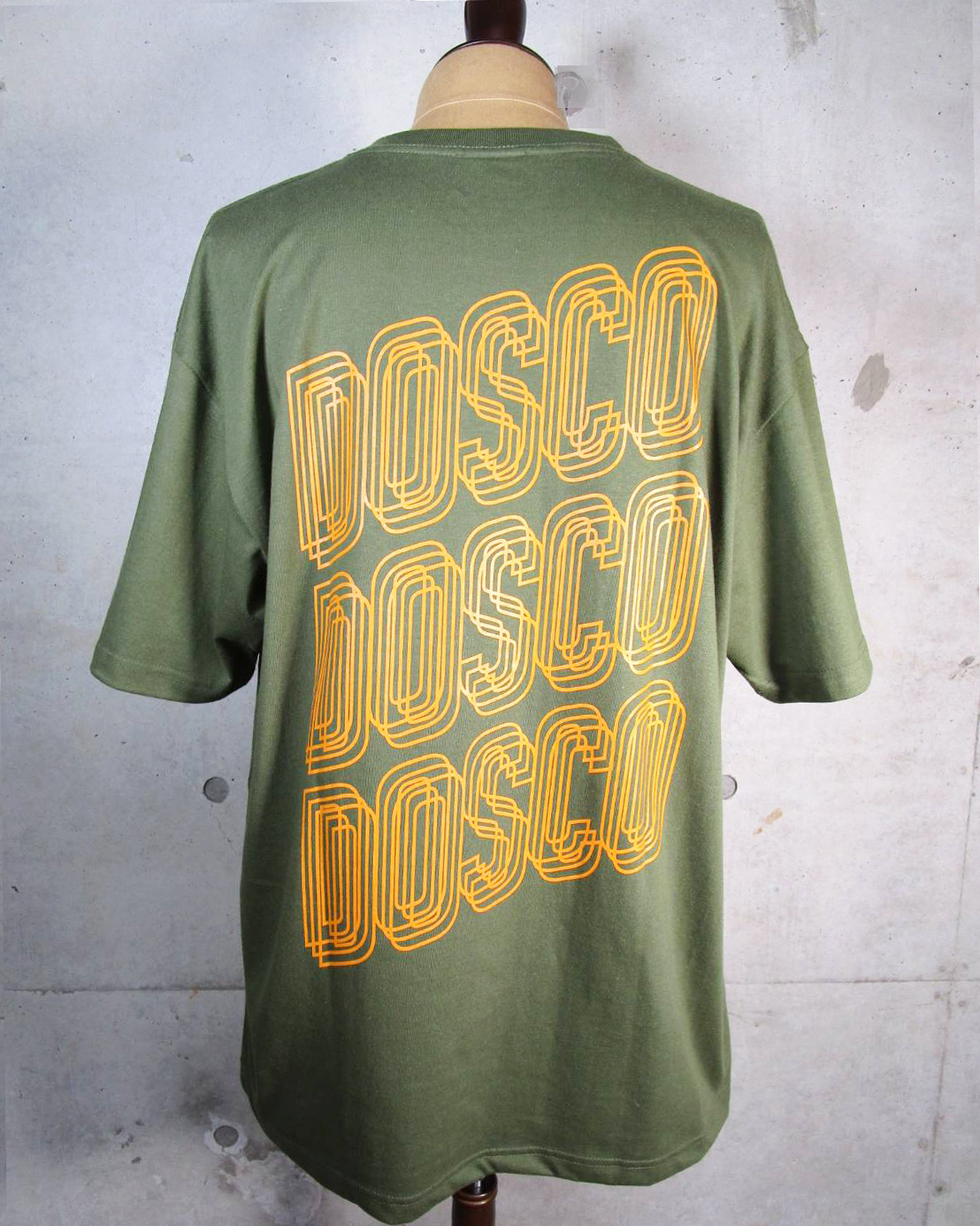 ドリカムディスコ・アットホーム DOSCO ORIGINAL Tシャツ（カーキ）