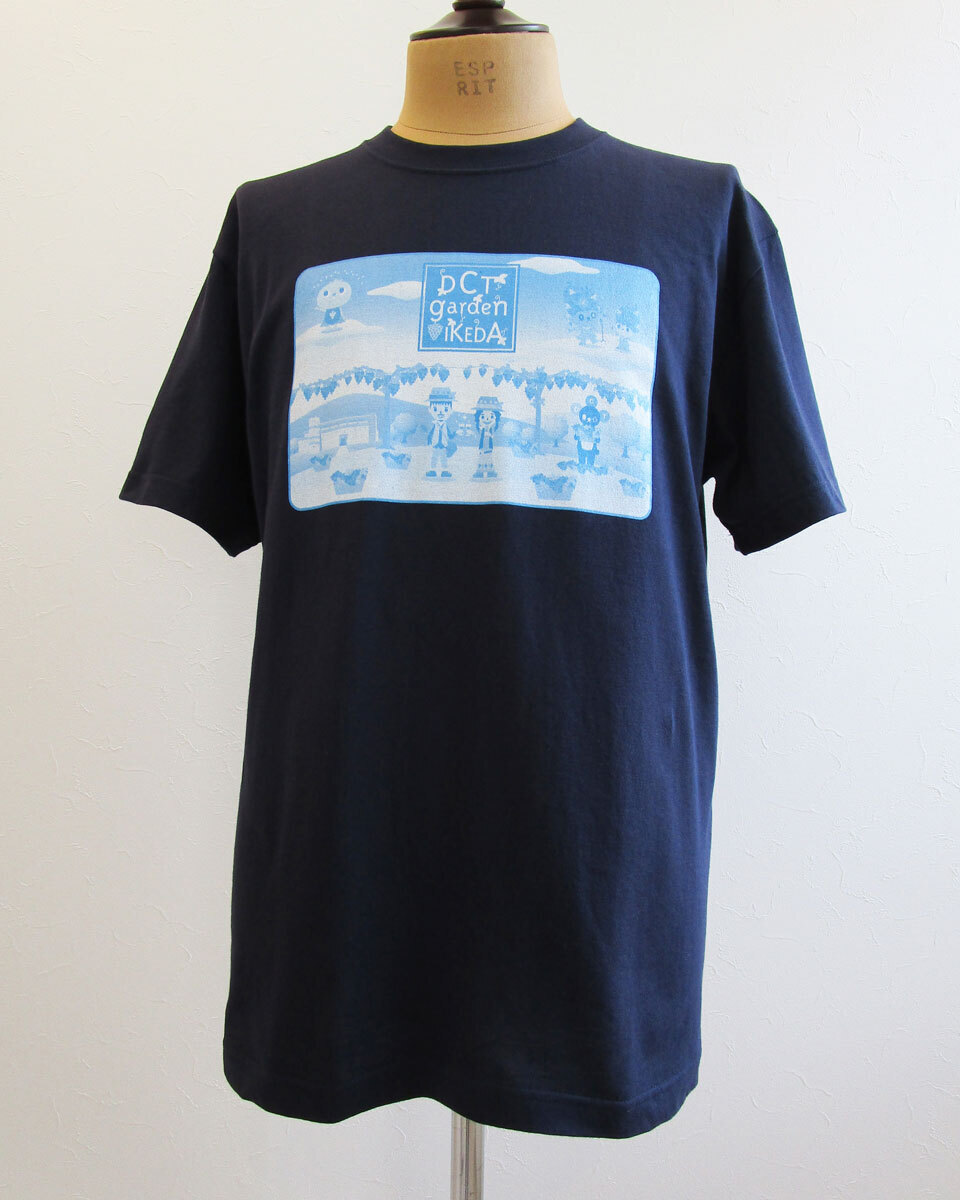 15th ANNIVERSARY DCTgarden IKEDA 復刻Tシャツ（ネイビー)