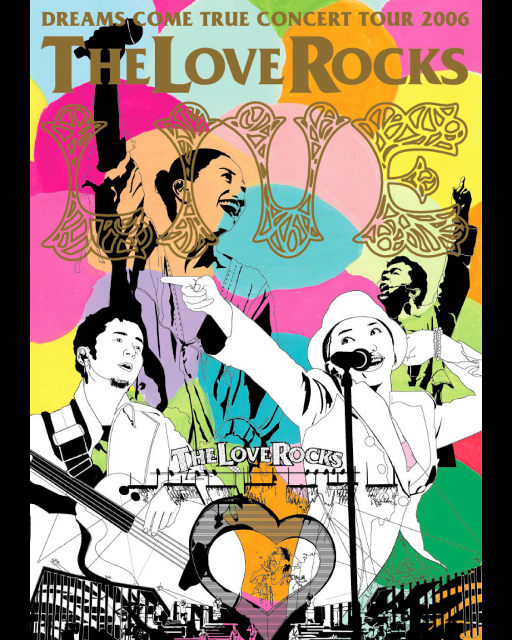 DREAMS COME TRUE【DVD】DREAMS COME TRUE CONCERT TOUR 2006 THE LOVE ROCKS（通常盤）