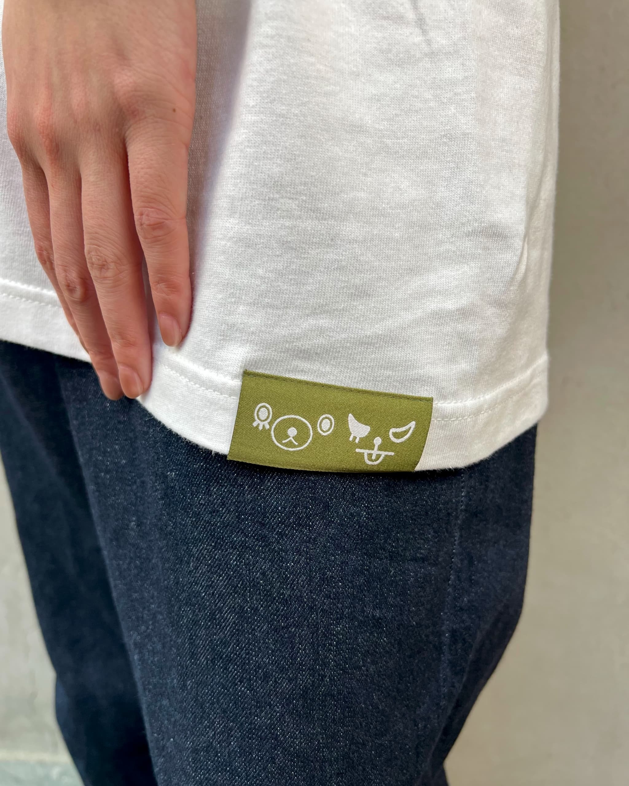 ドリクマ&ワルクマ ロングスリーブTシャツ（ホワイト