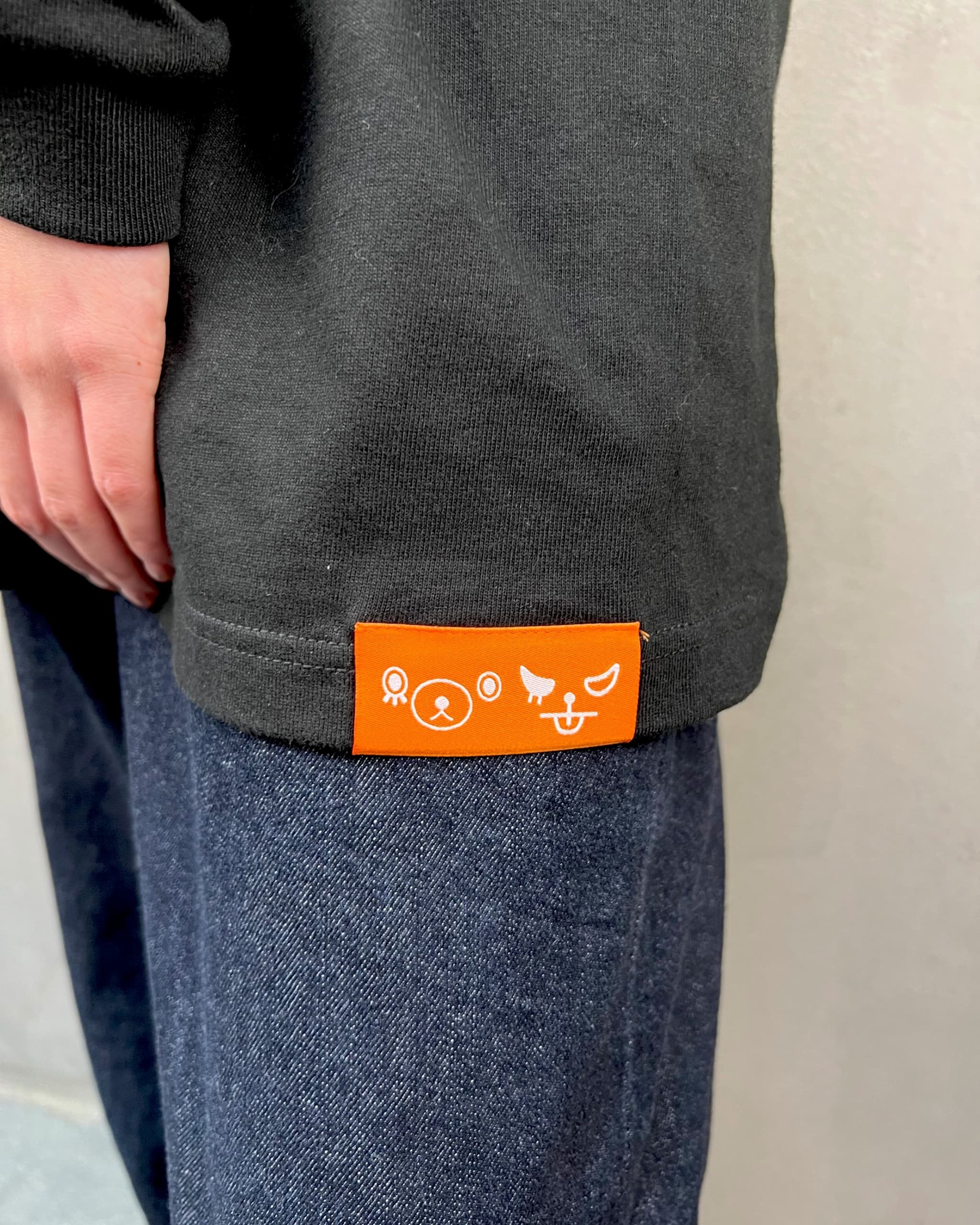 ドリクマ&ワルクマ ロングスリーブTシャツ(ブラック ドリクマ&ワルクマ ロングスリーブTシャツ(ブラック