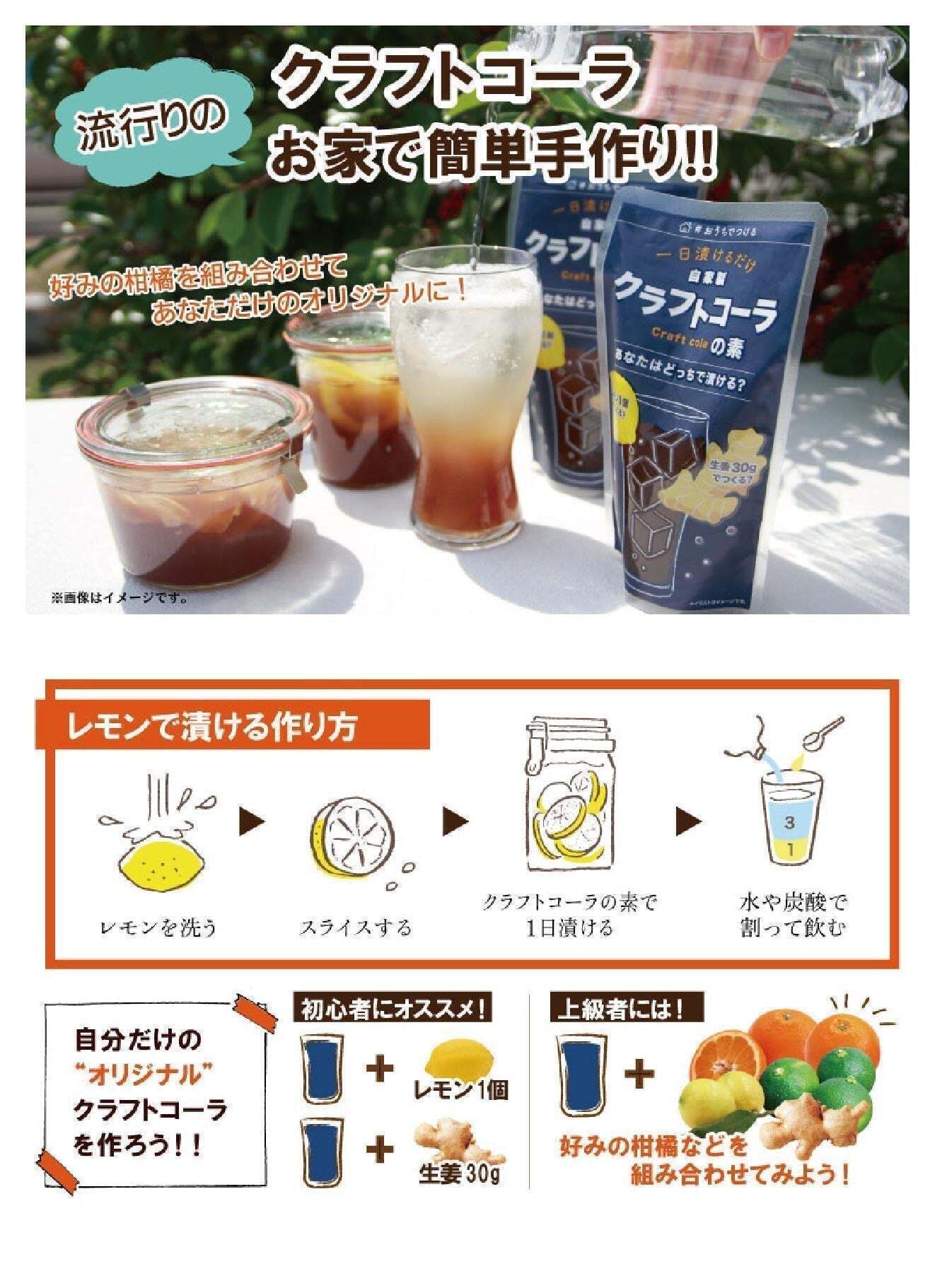 自家製クラフトコーラの素