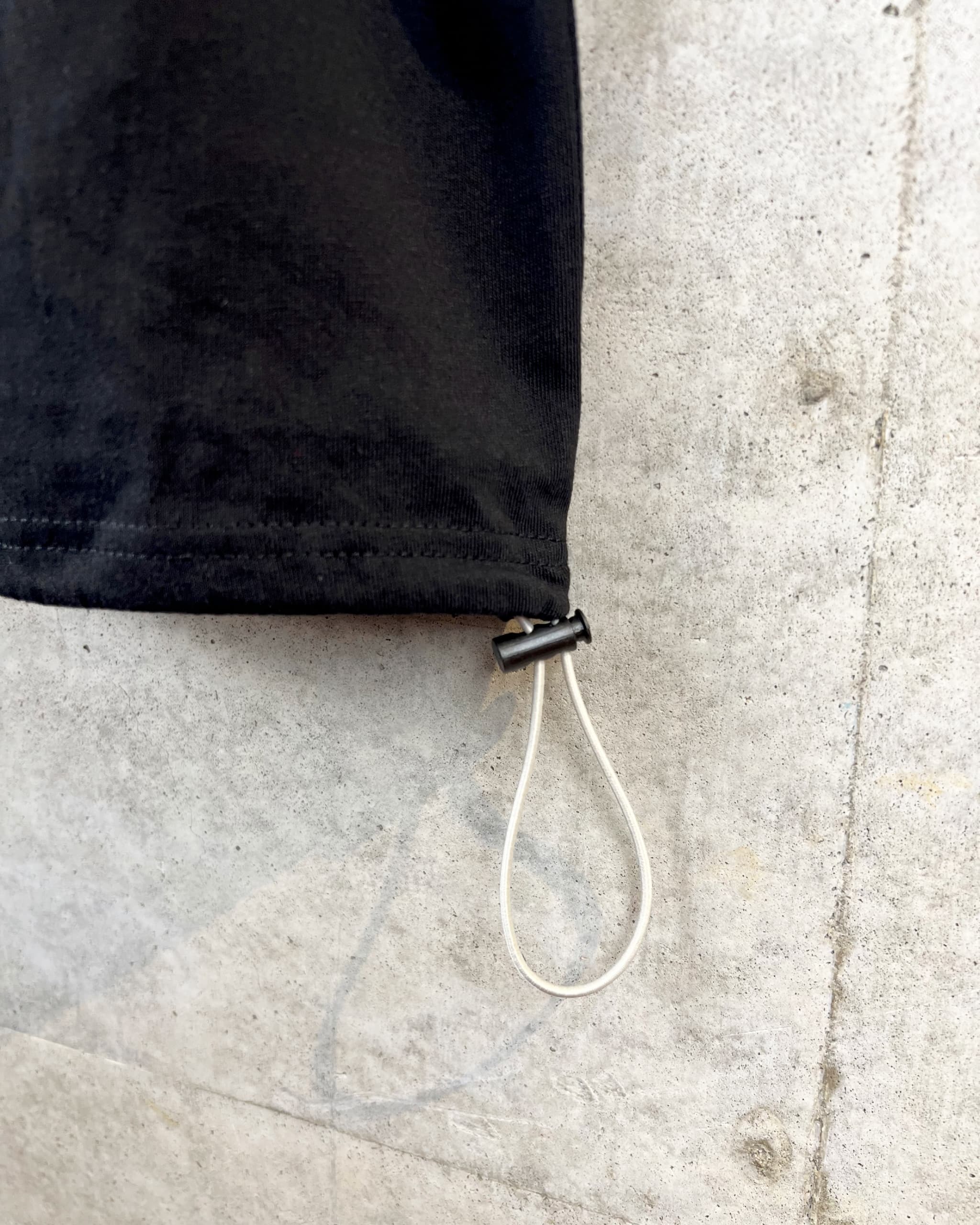 KEITAMARUYAMA×ウラワン2024/2025 DRAWSTRING T-SHIRTS (BLACK