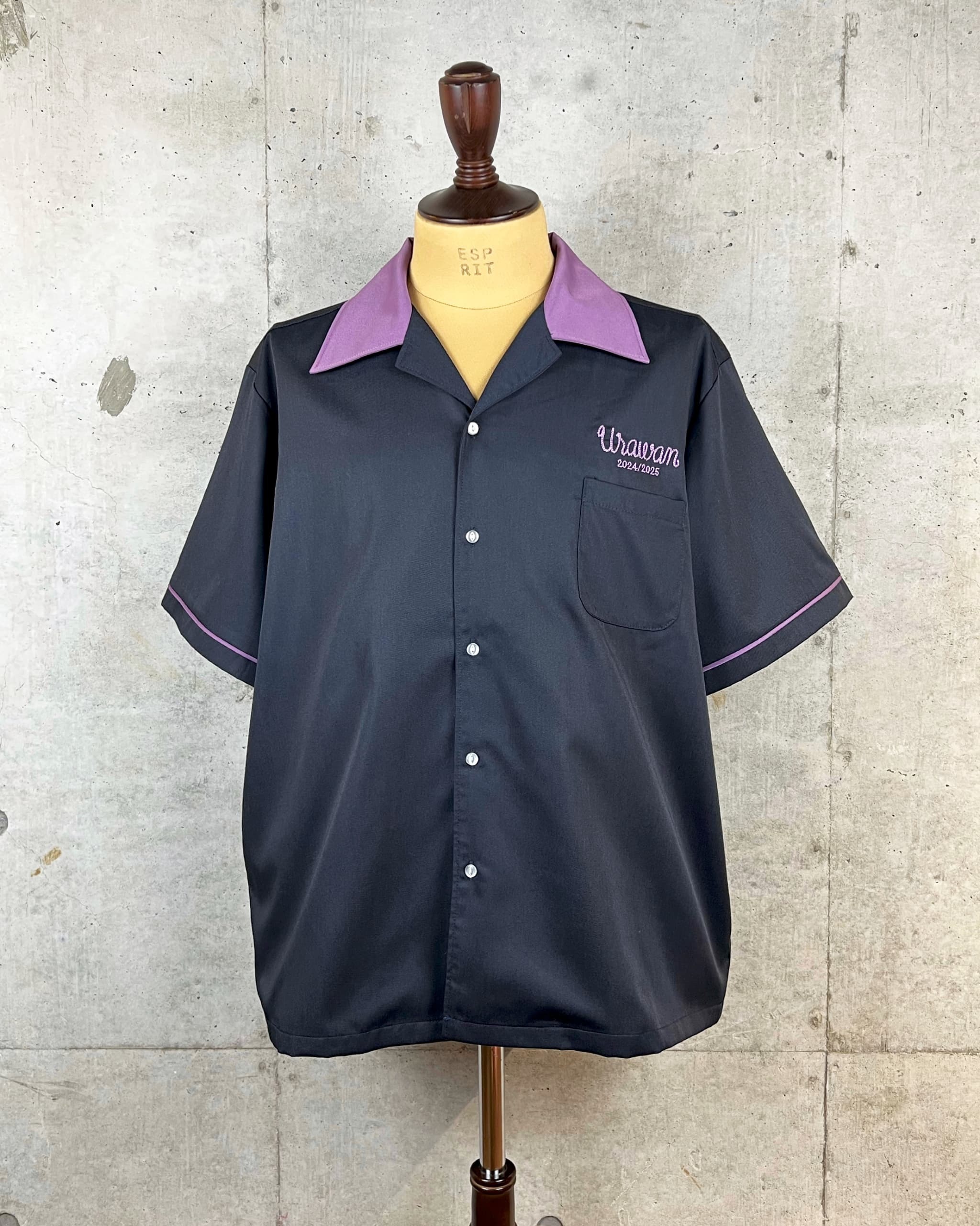 KEITAMARUYAMA×ウラワン2024/2025 BOWLING SHIRTS (BLACK)