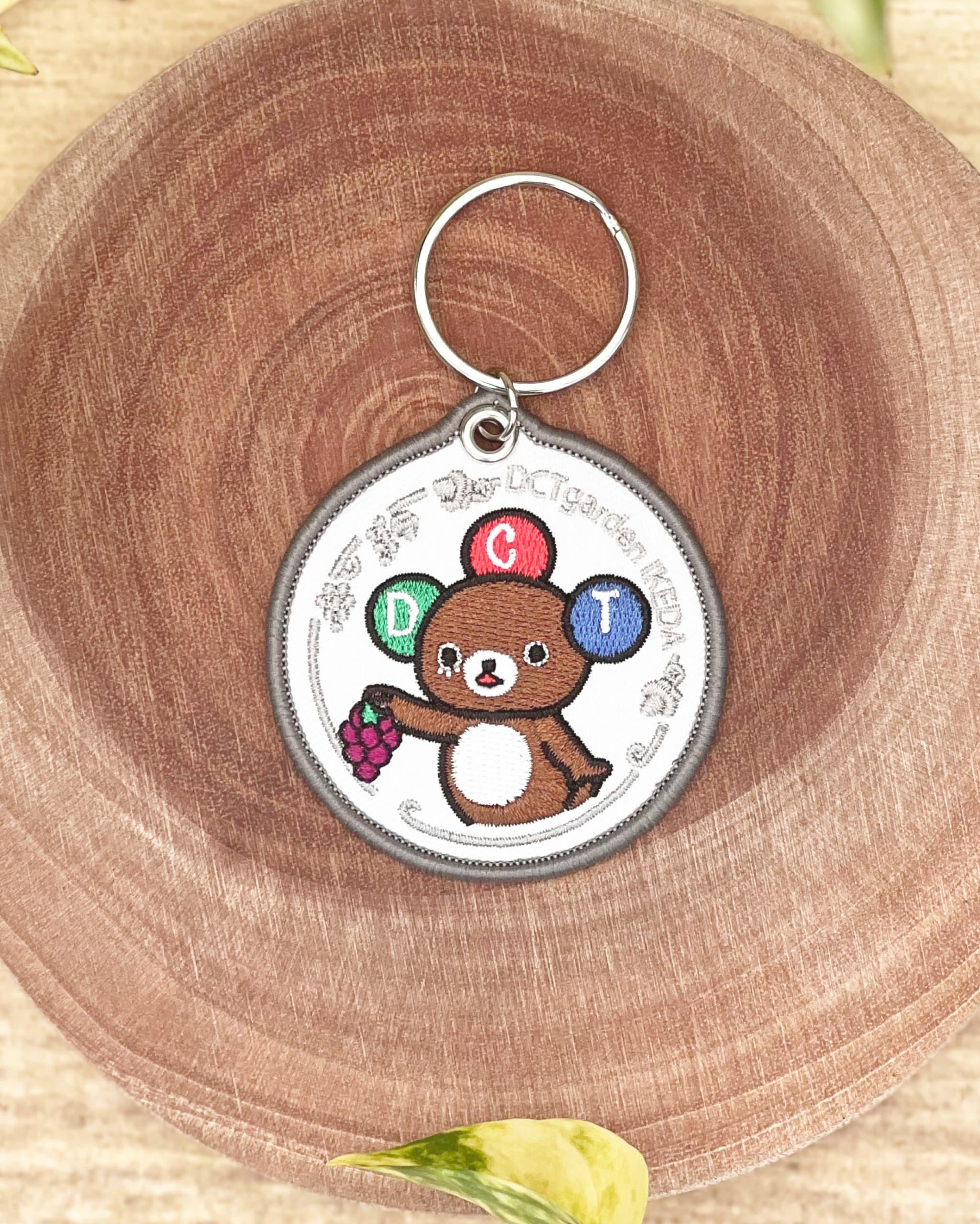DCTgarden IKEDA 刺繍キーホルダー No.2
