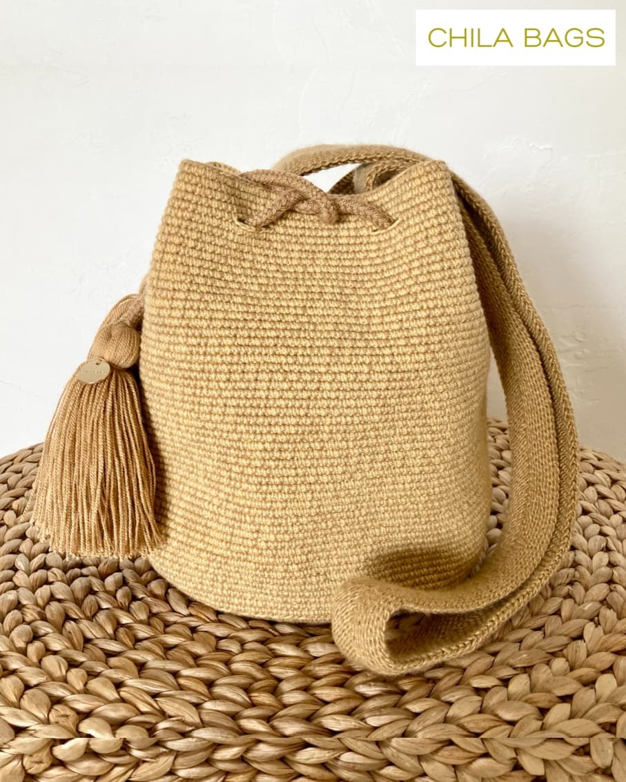 CHILA BAGS（Flamenco Bag Medium Cinnamon）
