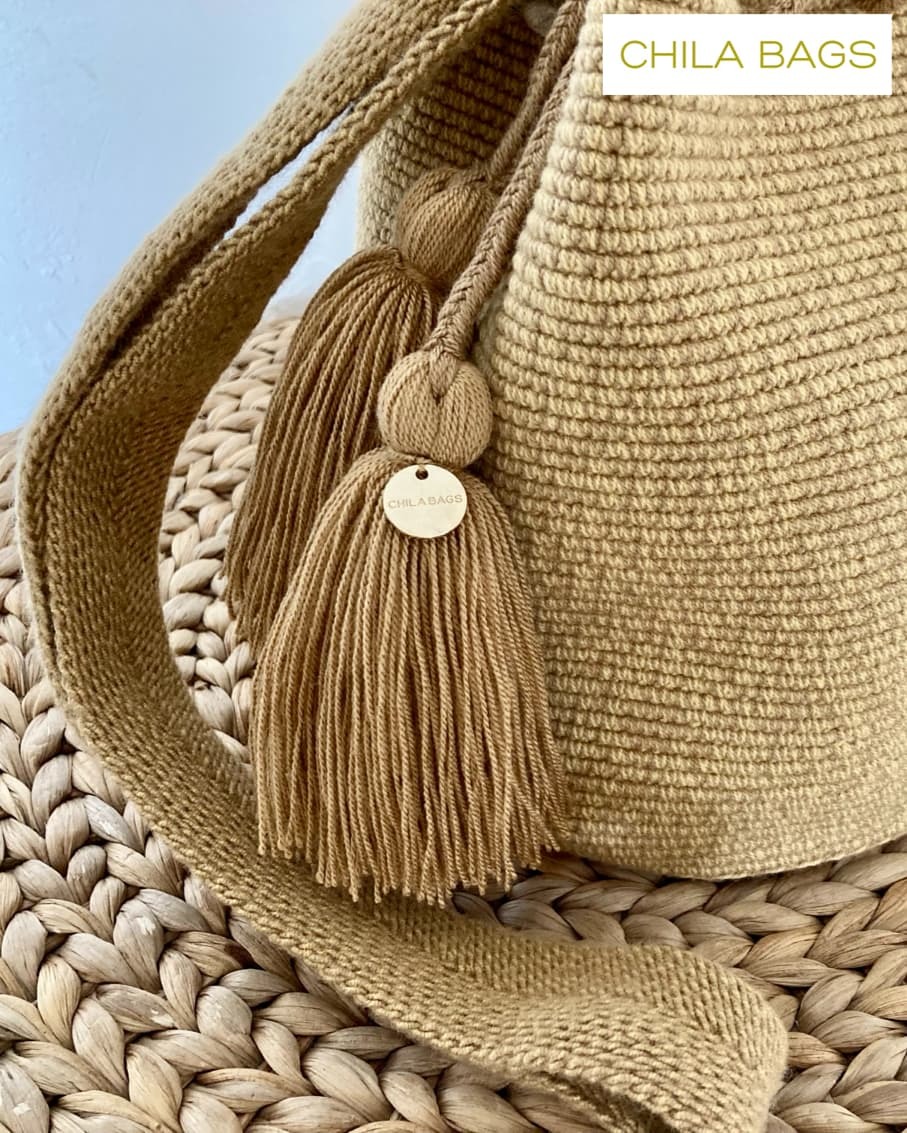CHILA BAGS（Flamenco Bag Medium Cinnamon）