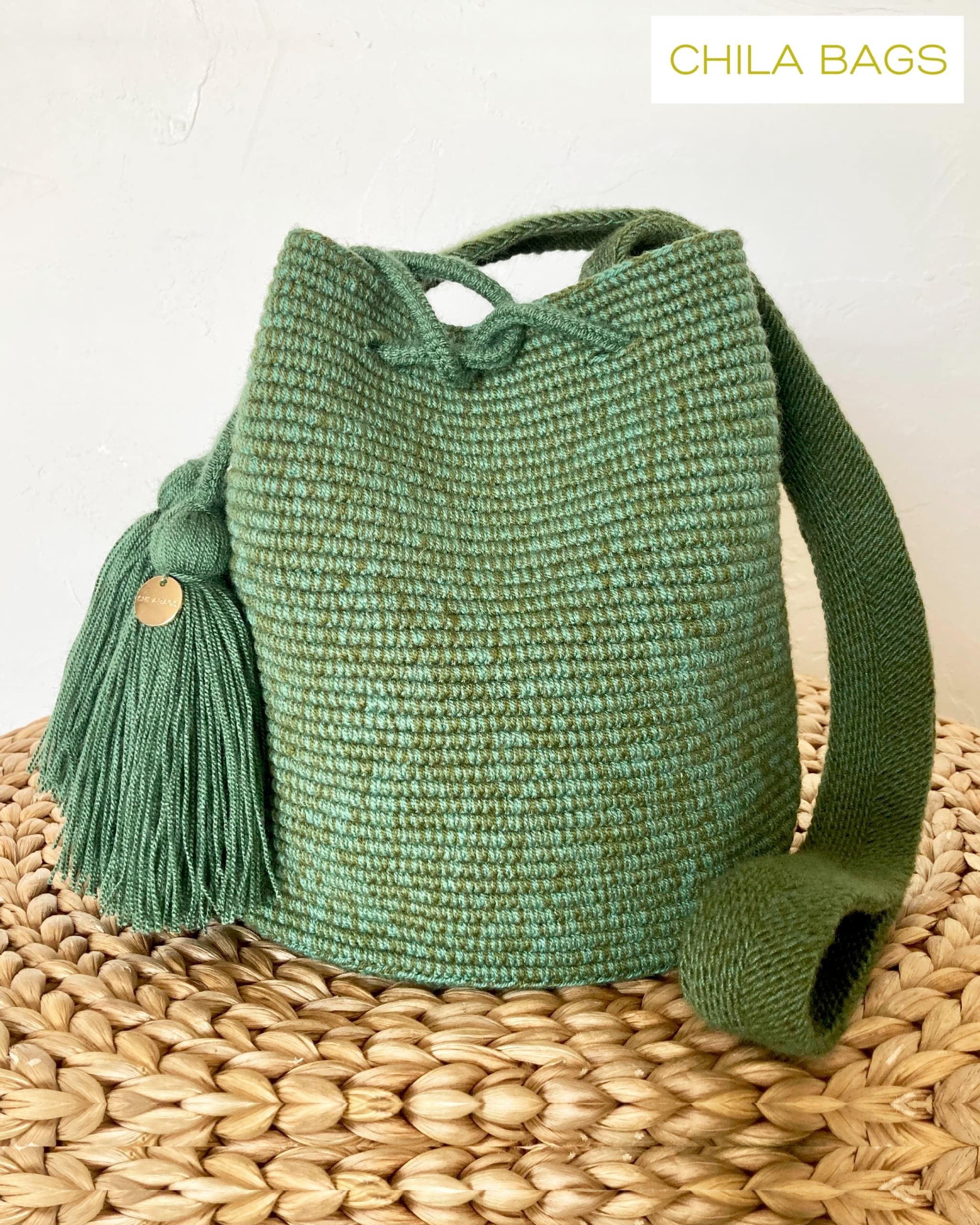 CHILA BAGS（Flamenco Bag Medium Viridian）