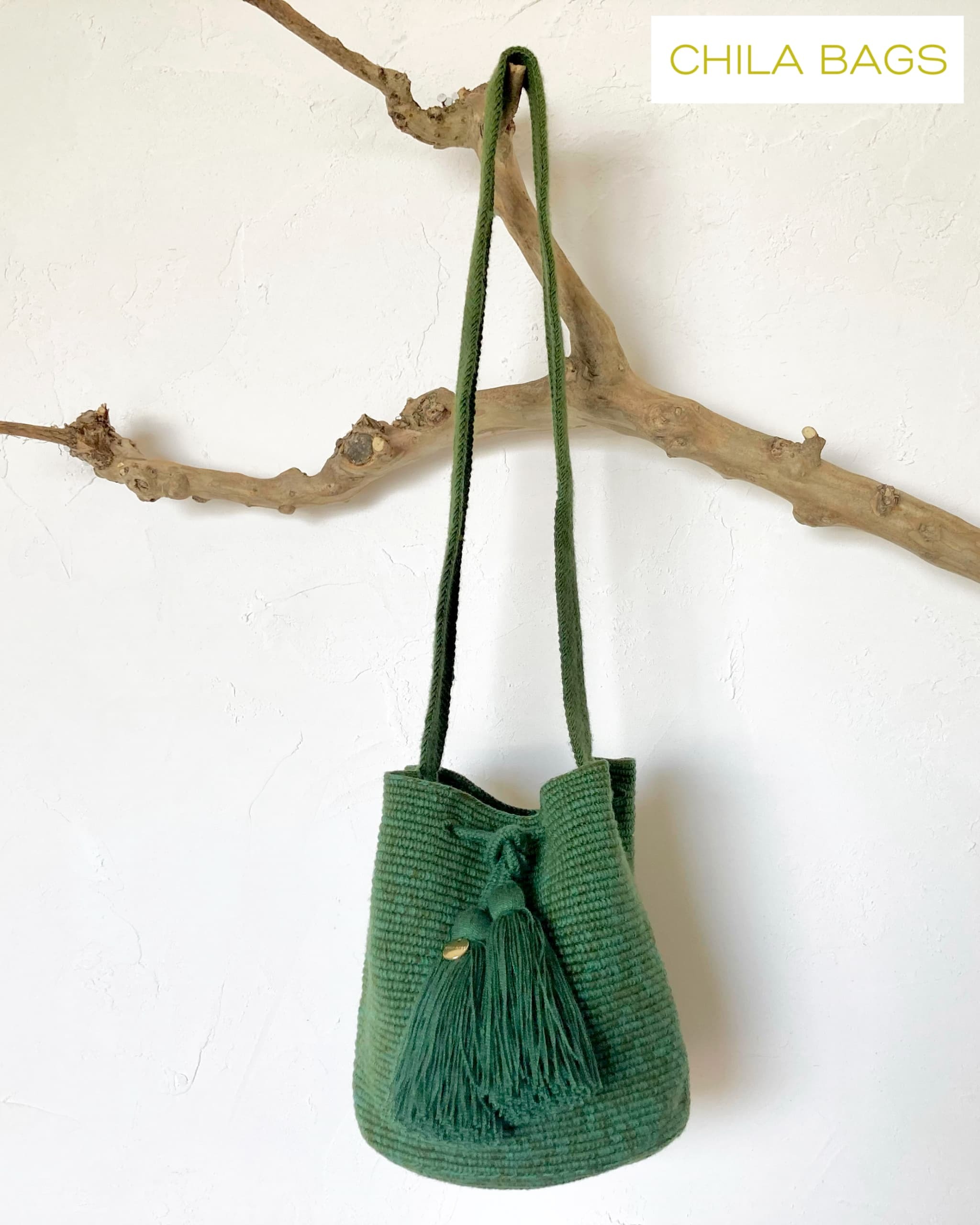 CHILA BAGS（Flamenco Bag Medium Viridian）