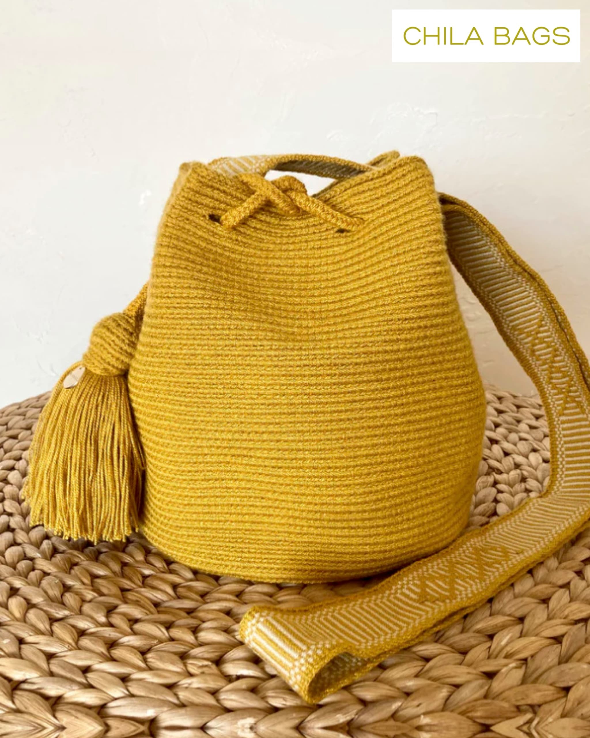 CHILA BAGS（Minca Bag Medium Mustard）