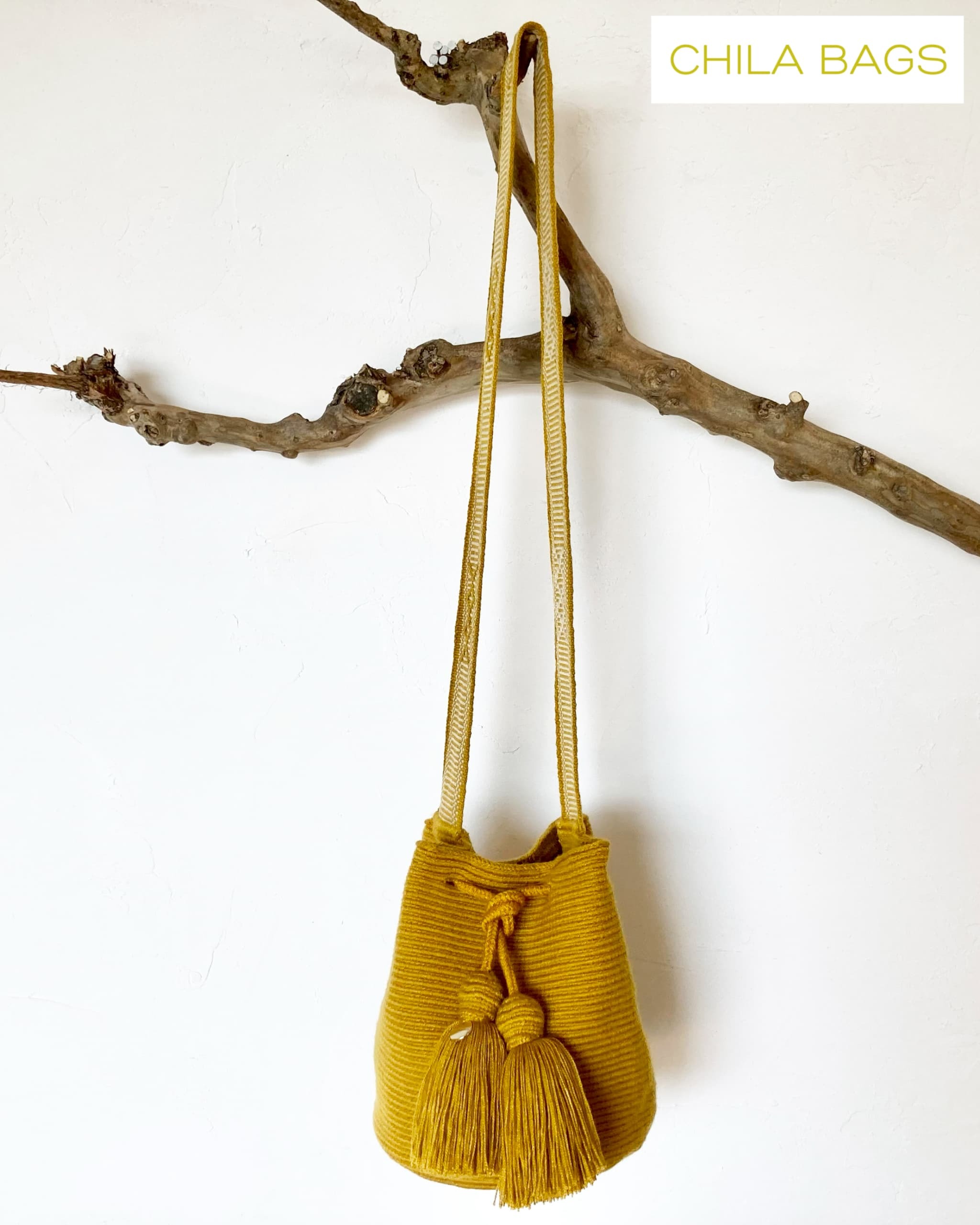 CHILA BAGS（Minca Bag Medium Mustard）