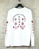 ドリクマ&ワルクマ 中華ロングスリーブTシャツ【紅】