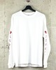 ドリクマ&ワルクマ 中華ロングスリーブTシャツ【紅】