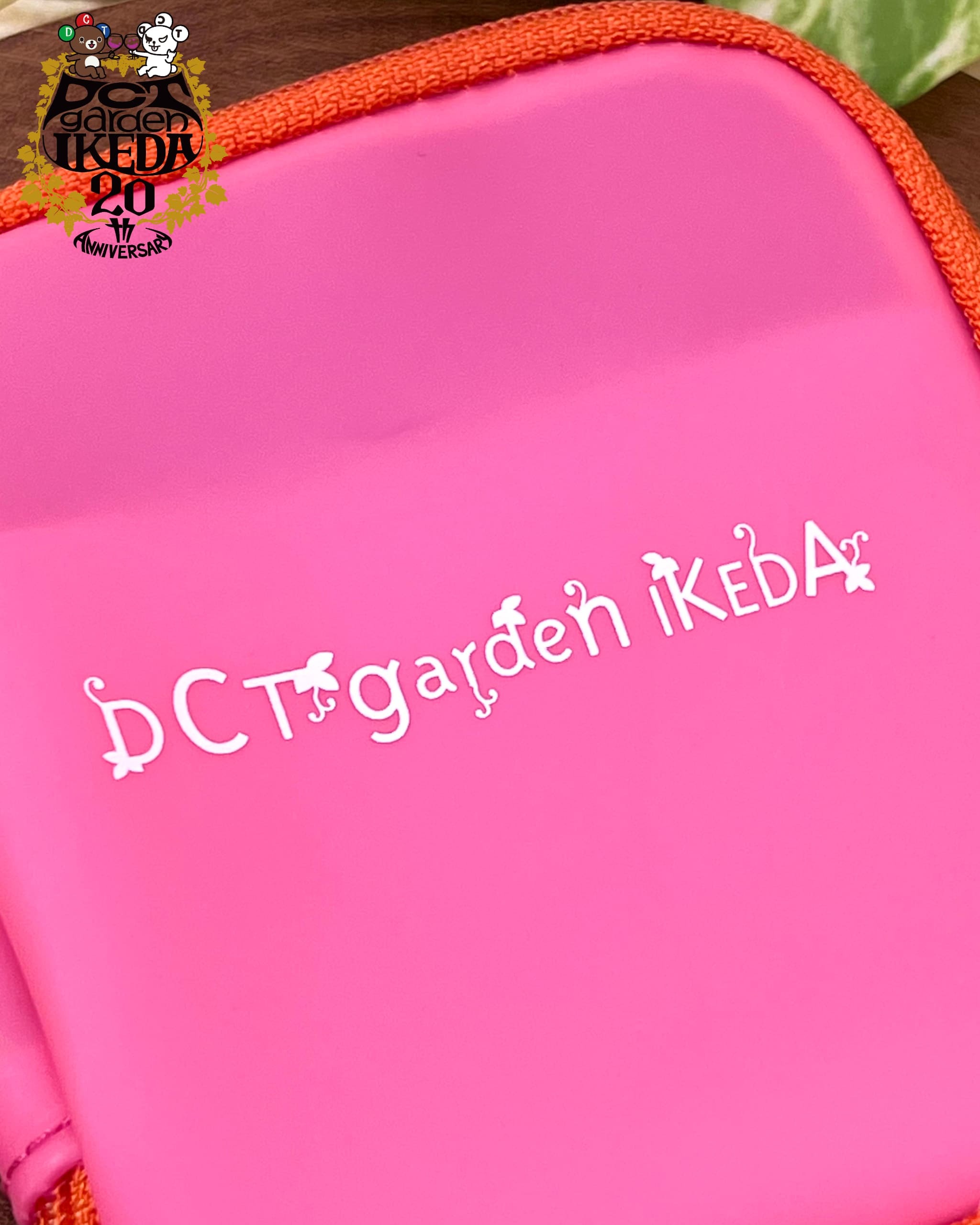 DCTgarden IKEDA 20th クリアポーチ(パープル×ピンク)