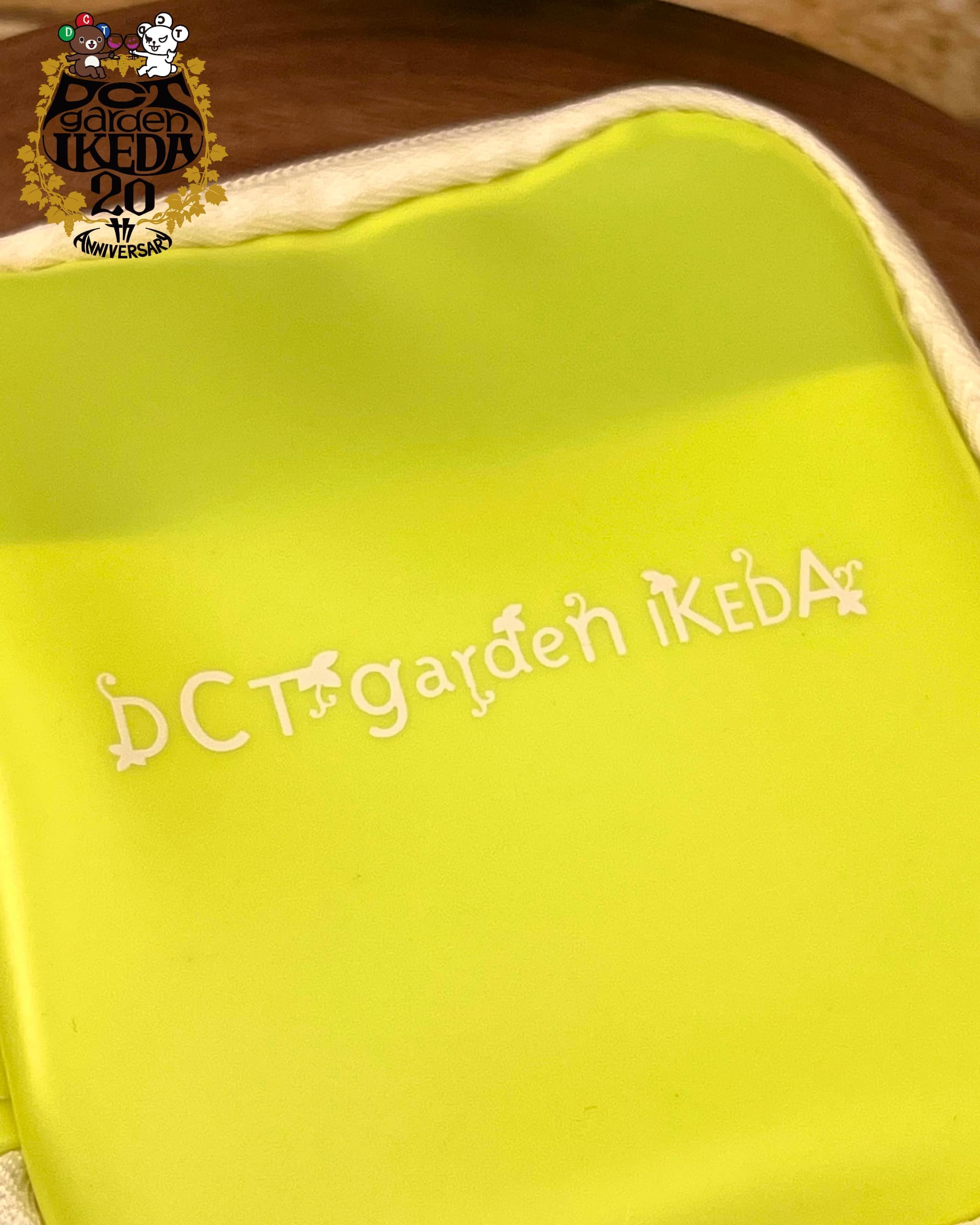 DCTgarden IKEDA 20th クリアポーチ(ブルー×イエロー) | DCTgarden