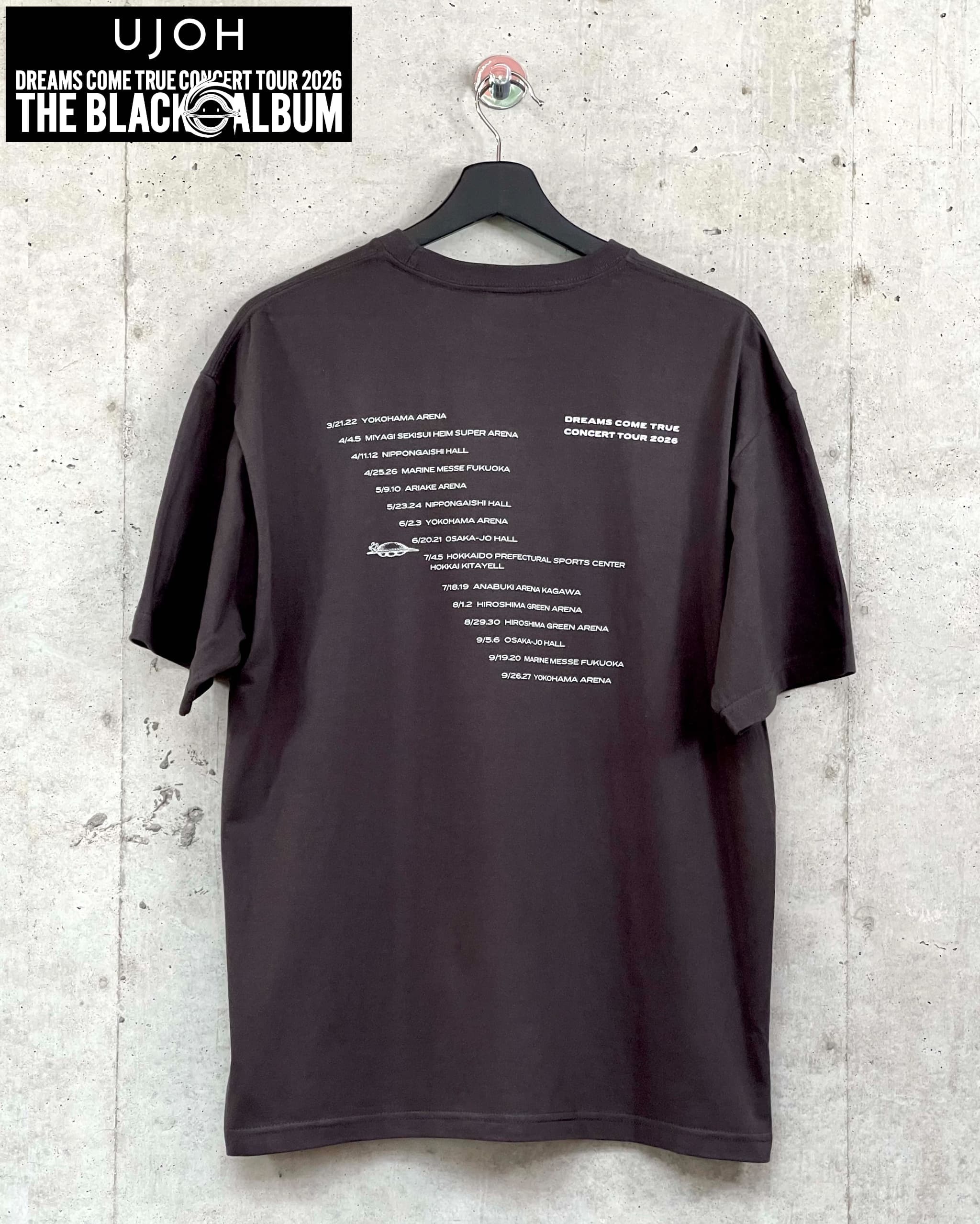 【UJOH Collaboration】T-SHIRT Black