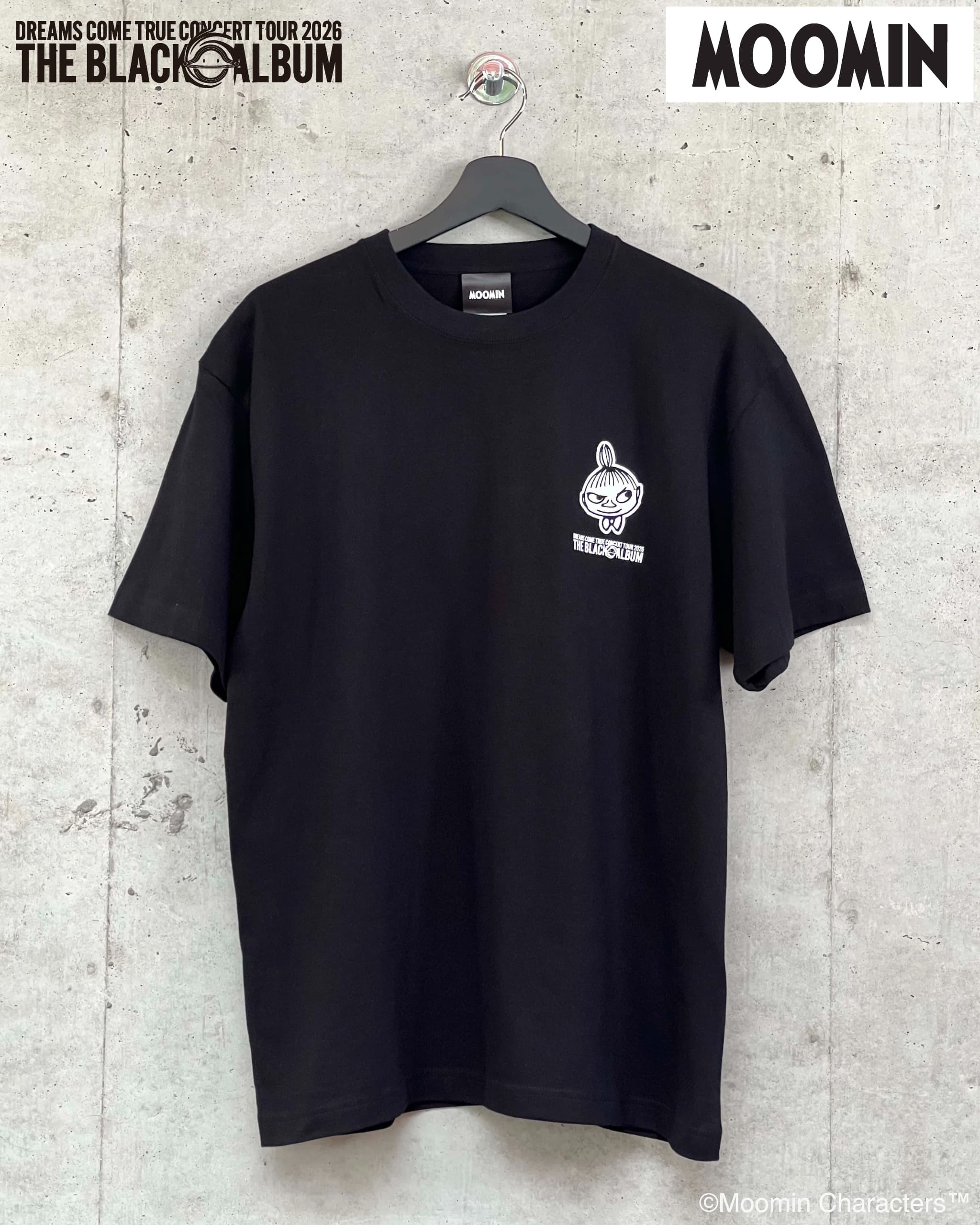 ドリカム ツアーTシャツMOOMIN ムーミン&リトルミイ Tシャツ サイズL MOOMIN Special Collaboration】ムーミン＆リトルミイ Tシャツ | TBA