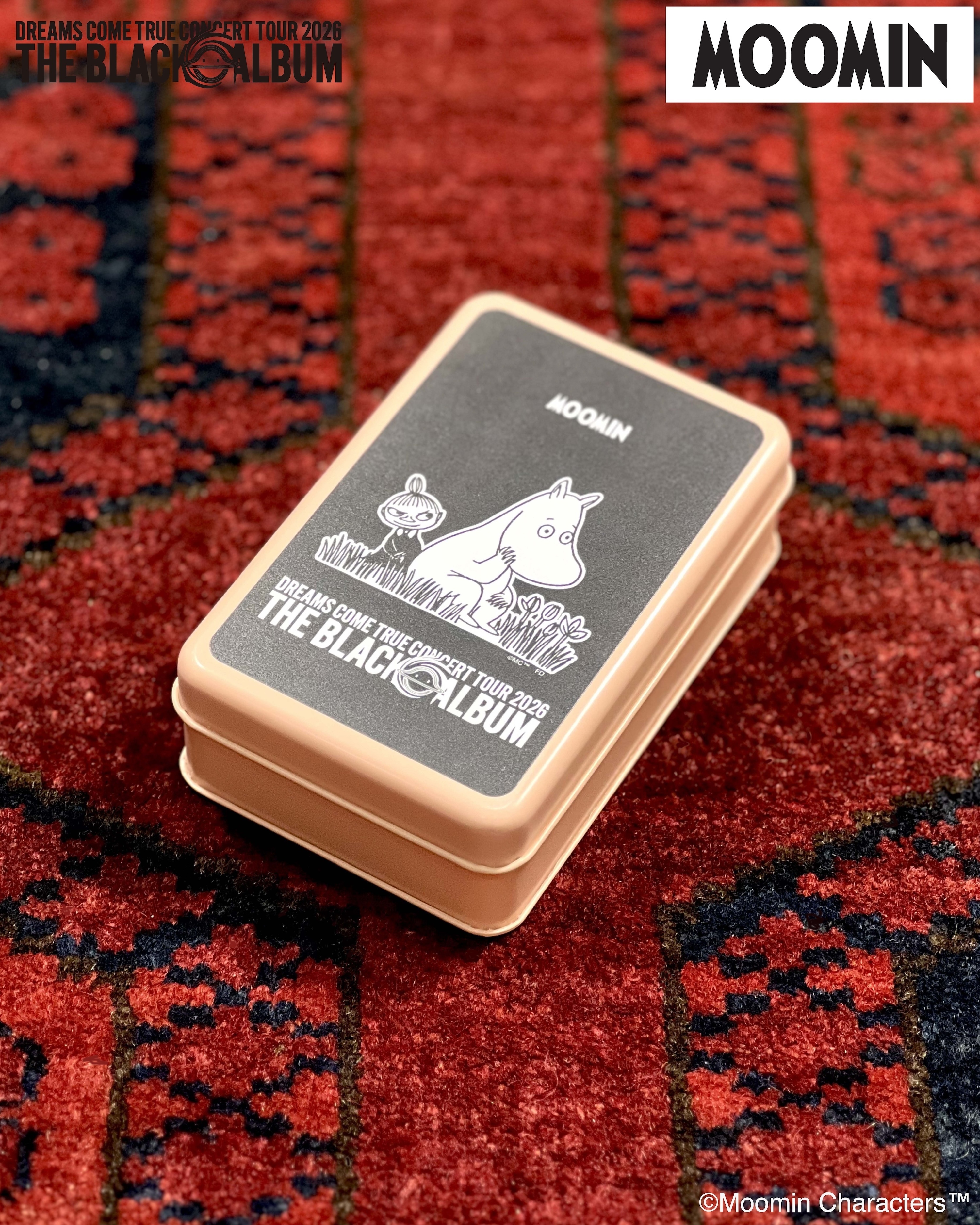 【MOOMIN Special Collaboration】ムーミン＆リトルミイ クッキー缶