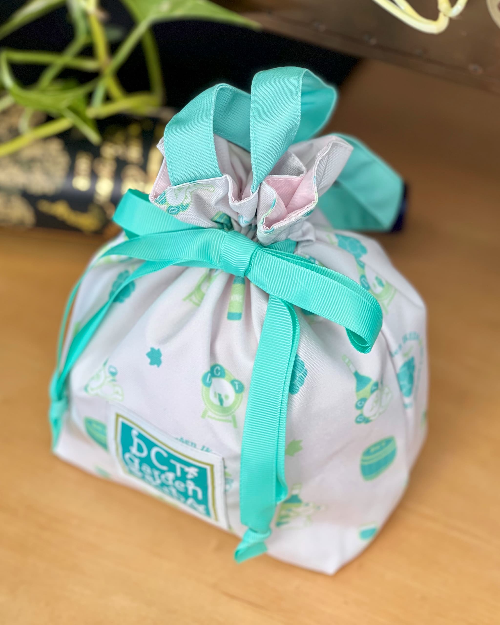 DCTgarden IKEDA 巾着バッグ(マスカット)