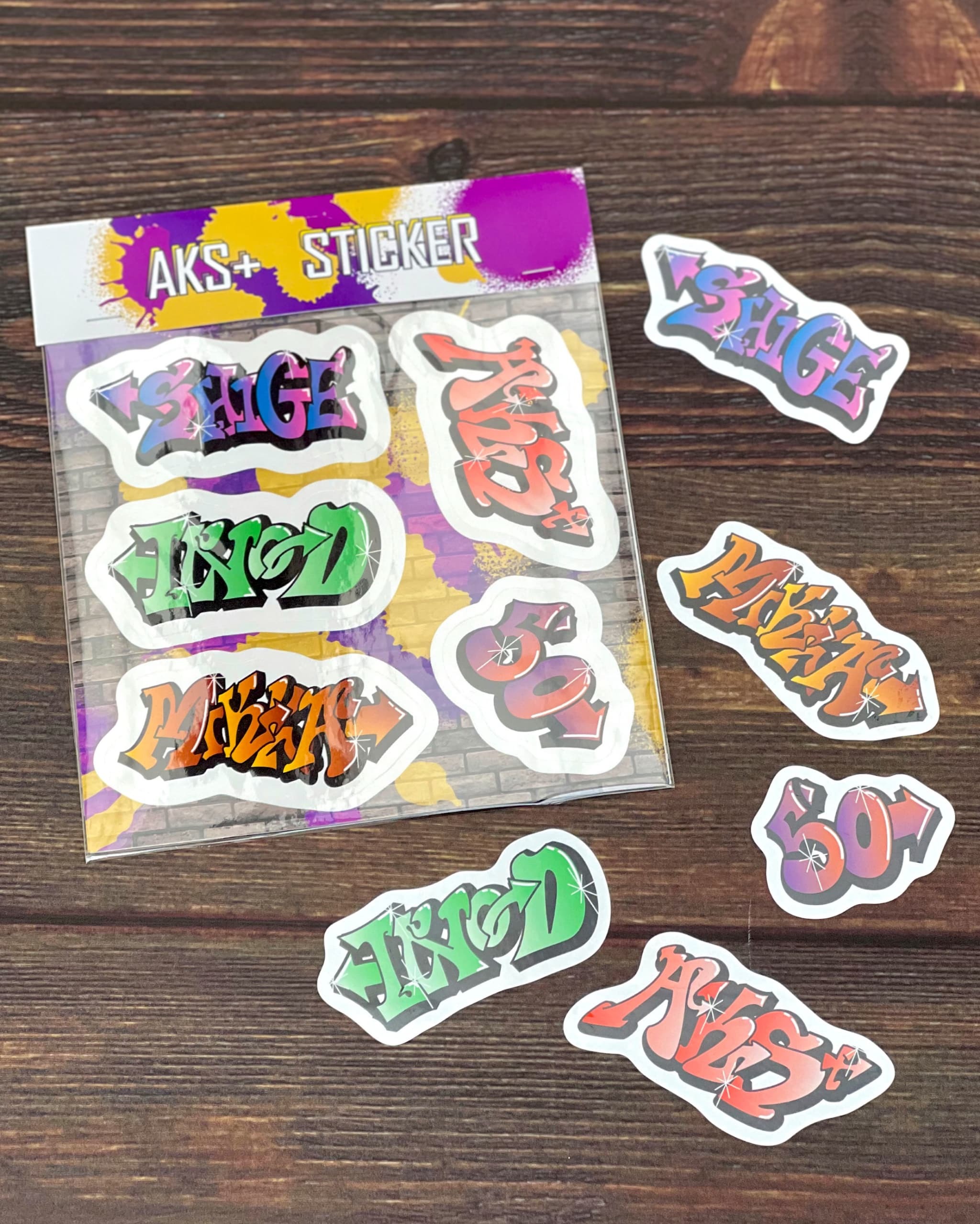 AKS+ STICKER