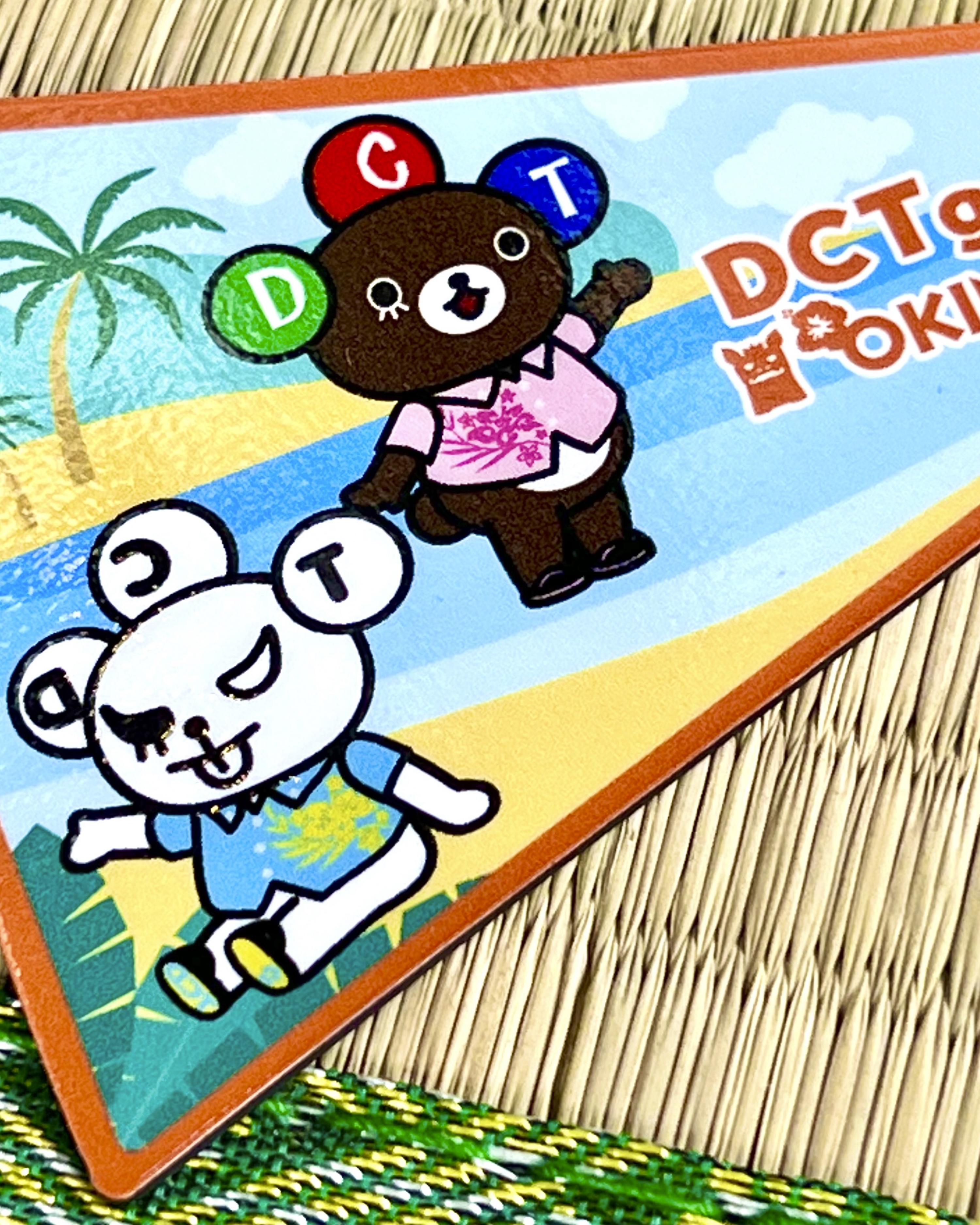 DCTgarden OKINAWA ペナント型マグネット（A）