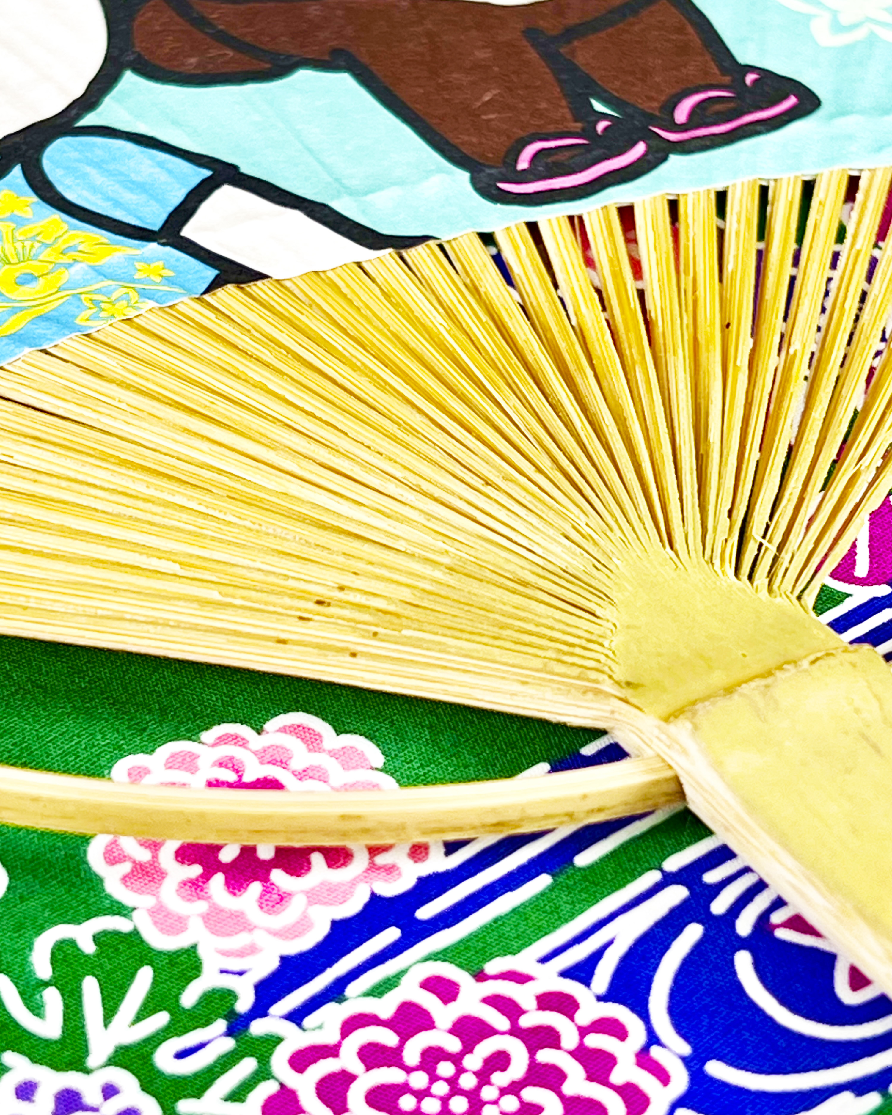 DCTgarden OKINAWA うちわ（水色） | DCTgarden OKINAWA | DCTgarden