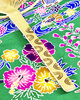 DCTgarden OKINAWA うちわ（水色）