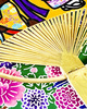 DCTgarden OKINAWA うちわ（黄色）