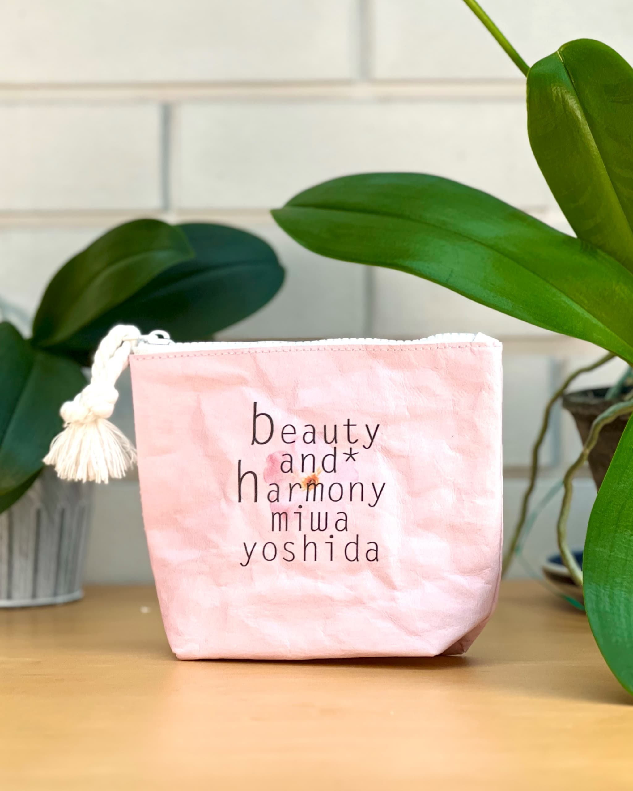 beauty and* harmony ペーパーポーチ
